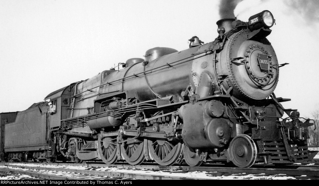 PRR 3655, K-4S, 1937